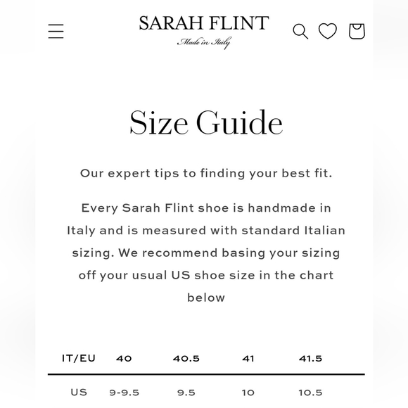 Sarah Flint Natalie Flats w Bow in Black Vachetta Size 10 (41) Made in Italy - Picture 16 of 16